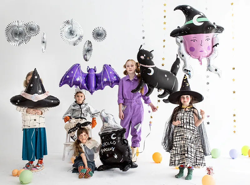 Purple Bat Foil Balloon