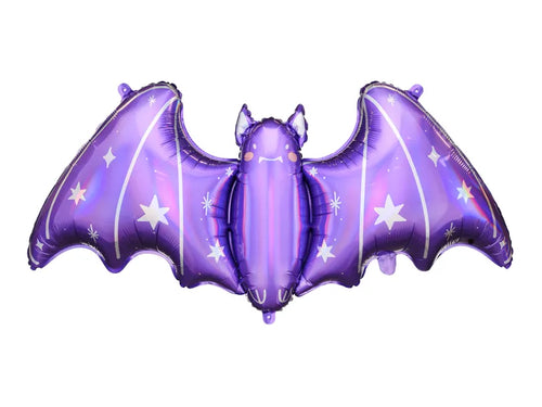 Purple Bat Foil Balloon