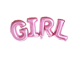 GIRL Foil Balloon
