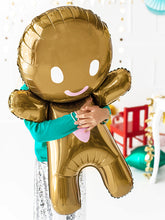 Gingerbread Man Foil Balloon
