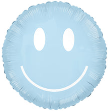 Smile Blue Foil Balloon