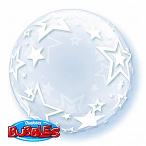Stars Deco Bubble Balloon