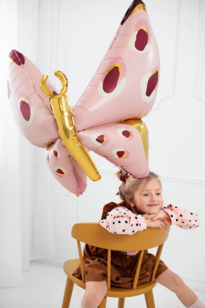 Butterfly foil balloon