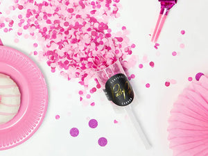 Shades of Pink Confetti Party Popper