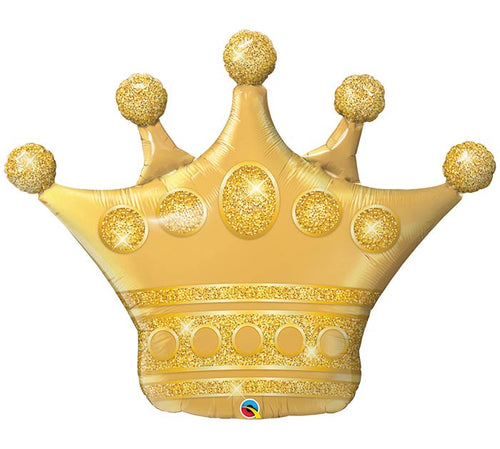 Gold Crown Balloon