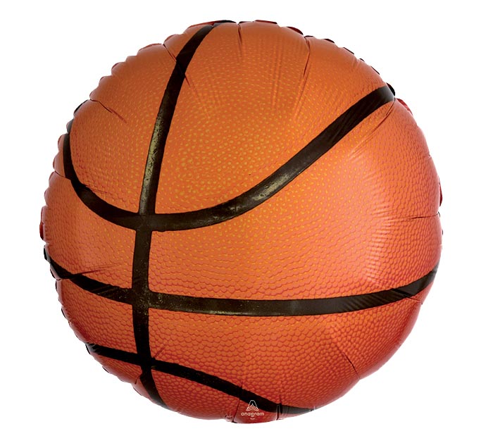 Basketball Foil Balloon