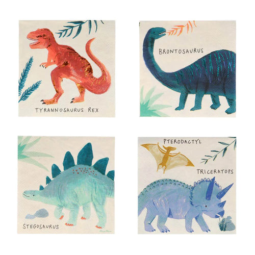 Dinosaur Kingdom Small Napkins