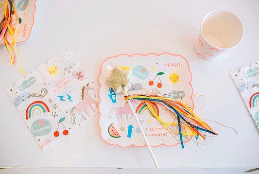 Rainbow Unicorn Small Plate