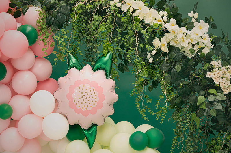 Flower foil balloon