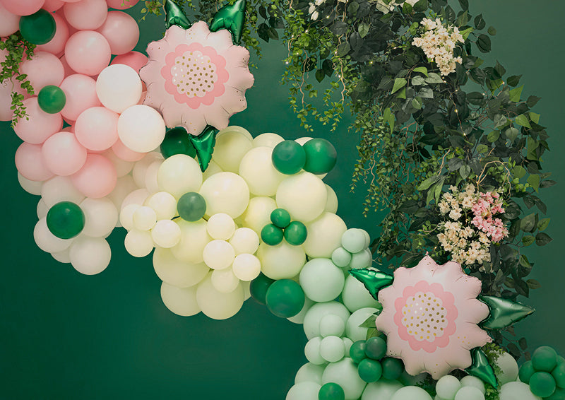 Flower foil balloon