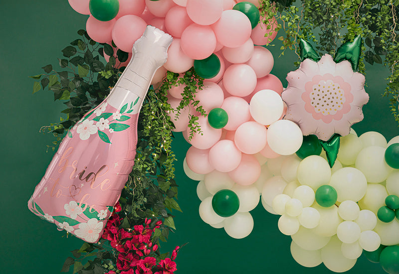 Flower foil balloon