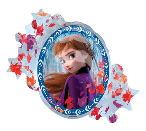 Frozen II Elsa and Anna two sided Foil Balloon