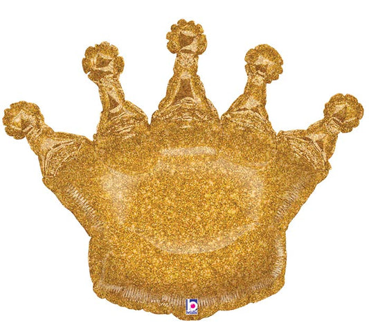 Glitter Crown Balloon