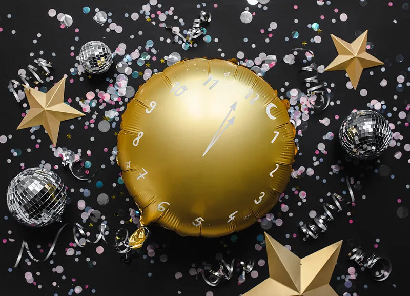 Gold Clock Foil