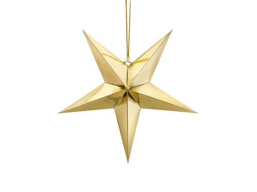 Gold Paper Star 45 cm