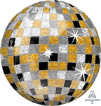 Gold Silver Black Disco Ball Orbz