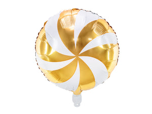 Gold Swirl Candy Balloon
