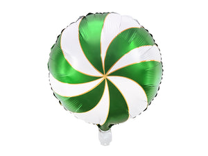 Green Swirl Candy Balloon