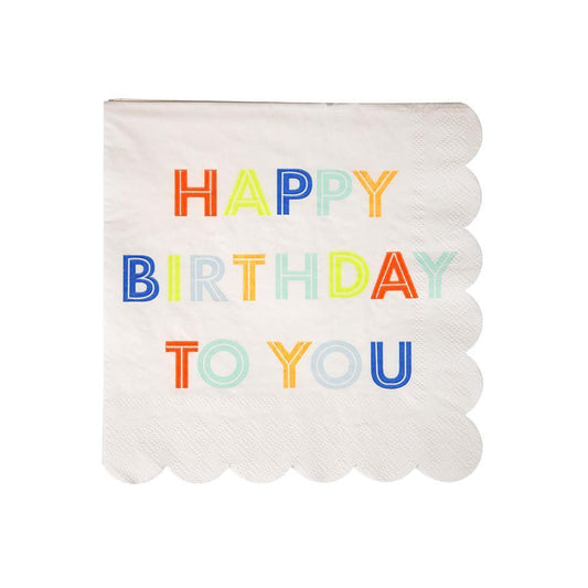 Happy Birthday To You Napkins