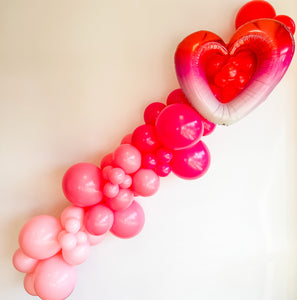Valentine Ombré Heart DIY Balloon Kit