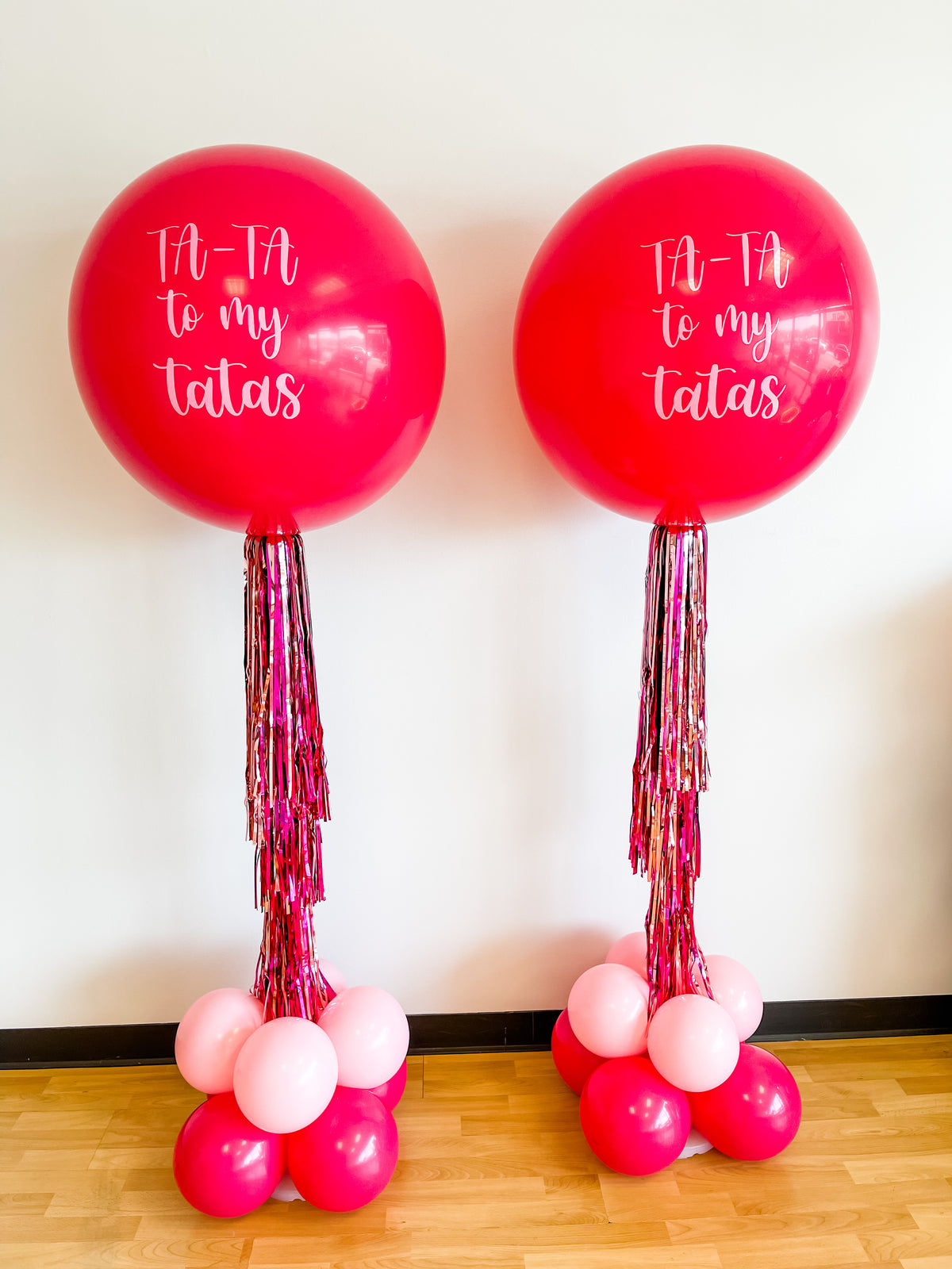 Custom Tassel Balloon Column