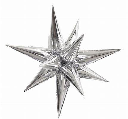 26” Silver Magic Star