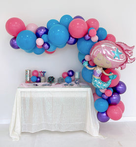 Mermaid DIY Balloon Garland Kit