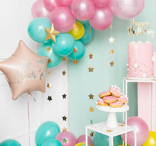 Happy Birthday Light Pink Foil Balloon
