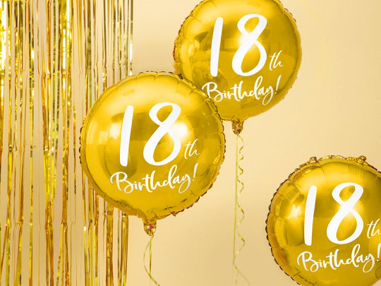 18th Birthday Foil Balloon