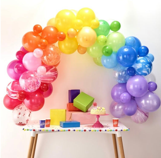 Rainbow Balloon Arch Kit