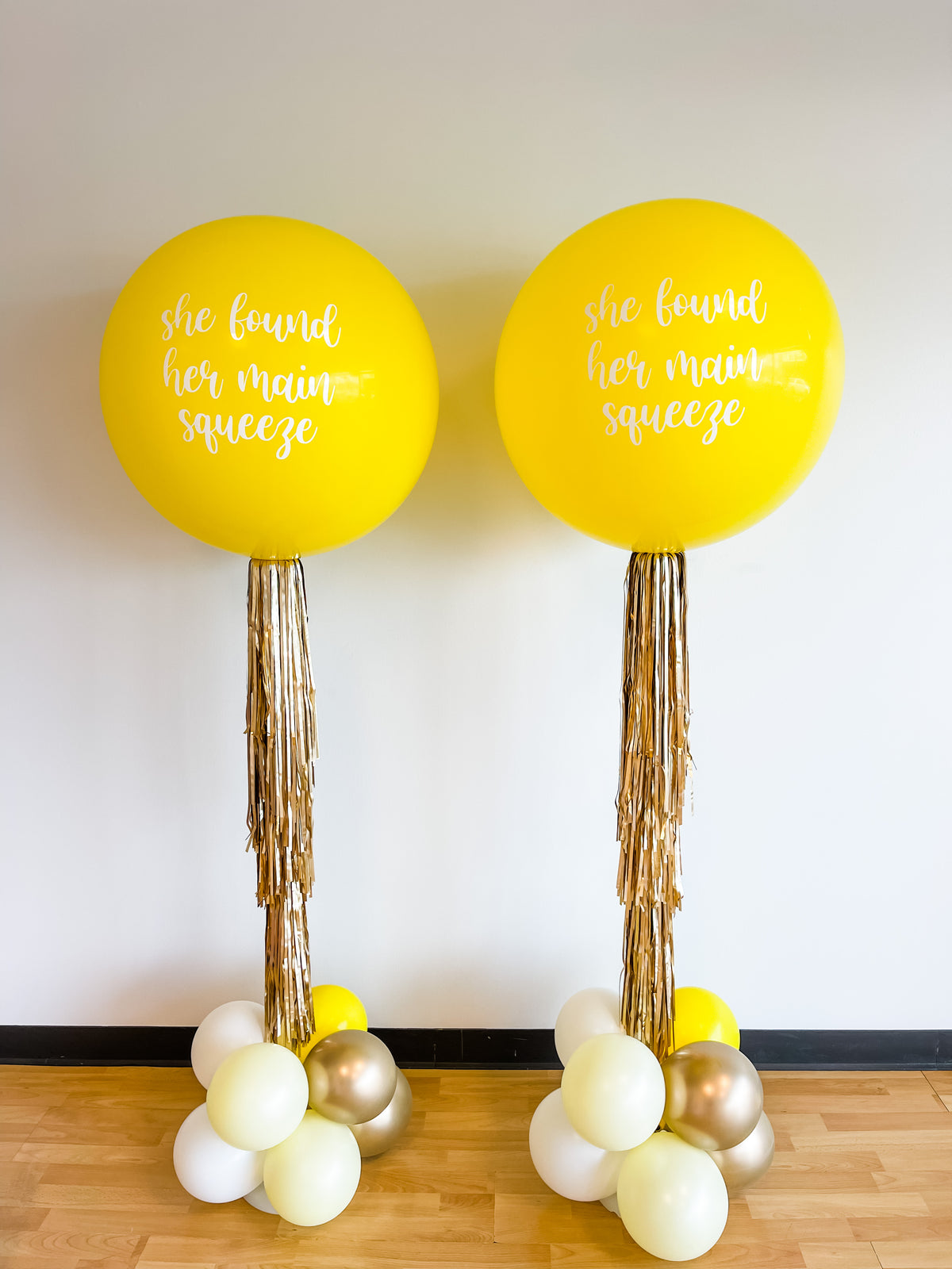 Custom Tassel Balloon Column