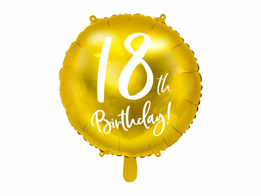 18th Birthday Foil Balloon