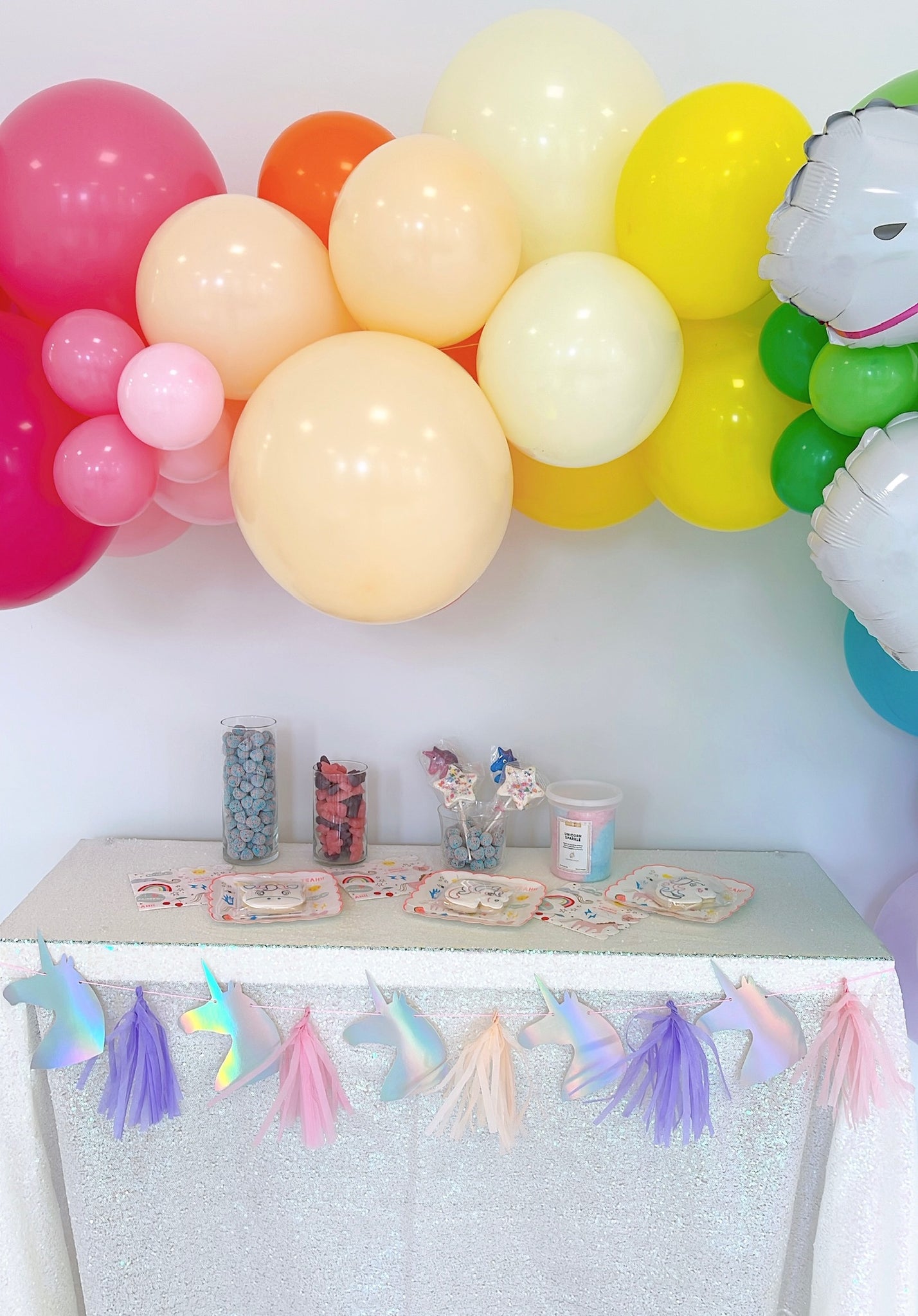 Pastel Rainbow Balloon Garland Kit — Trudy's Event Planning