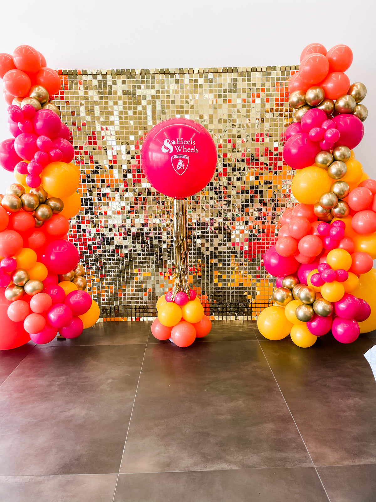 Custom Tassel Balloon Column