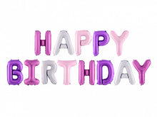 Foil Balloon Happy Birthday Letters