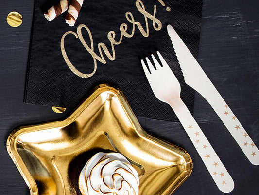 Star Wooden Cutlery