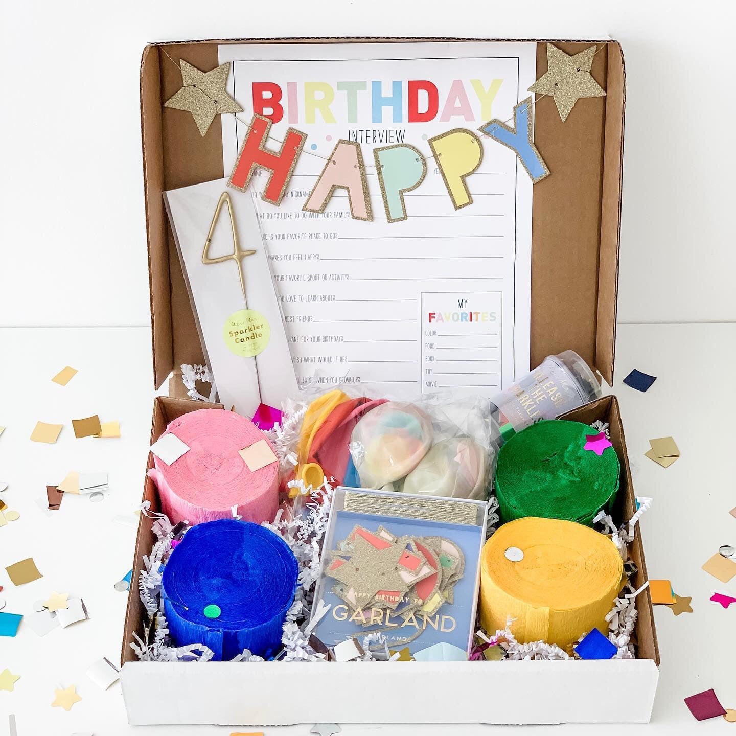 The Birthday Box – Party Hop Shop