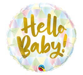 Hello Baby! Foil Balloon