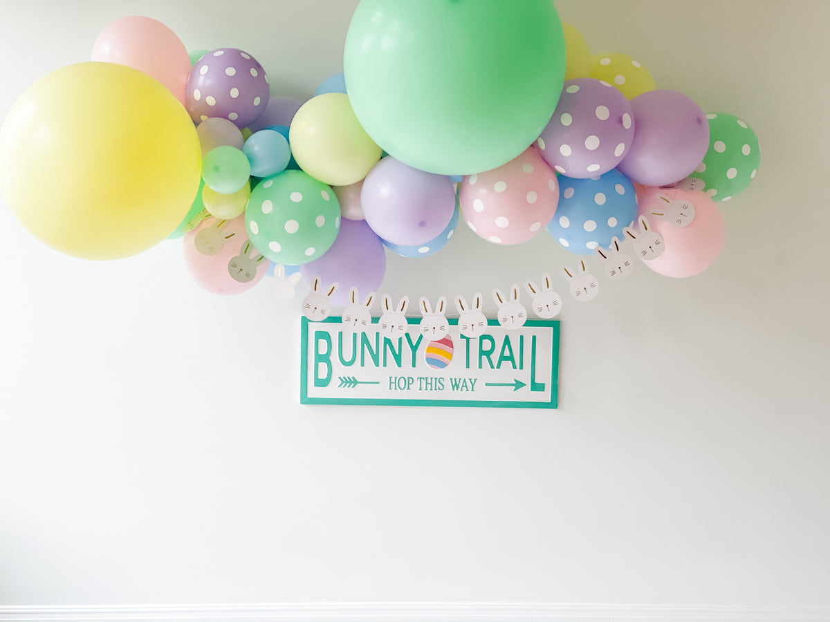 Easter DIY Balloon Garland