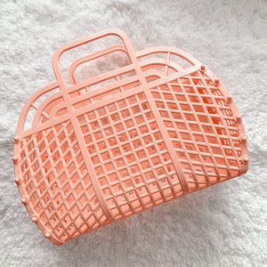 Coral Large Jelly Bag