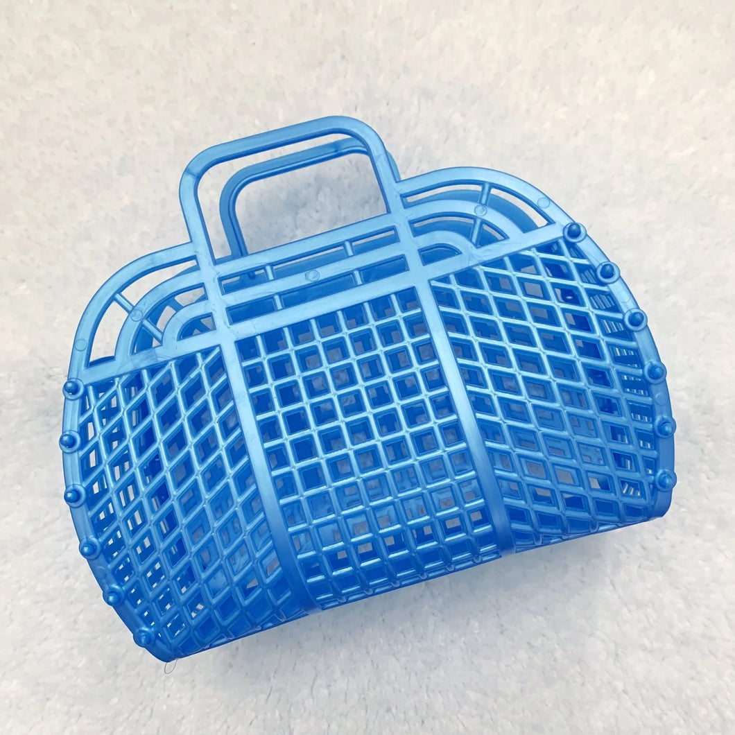 Blue jelly purse shop