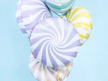 Light Lilac Swirl Candy Balloon