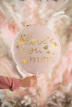 Love You Mom Pink Foil Balloon