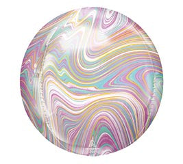 Pastel Marble Orbz Balloon