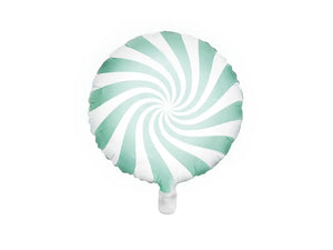 Mint Swirl Candy Balloon