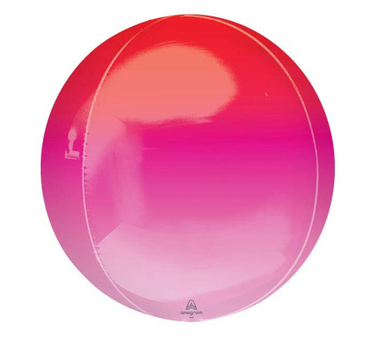 Ombré Red Pink Orbz