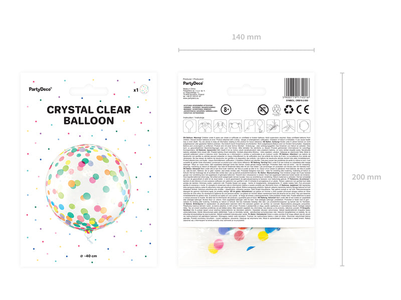 Orbz Balloon with dots