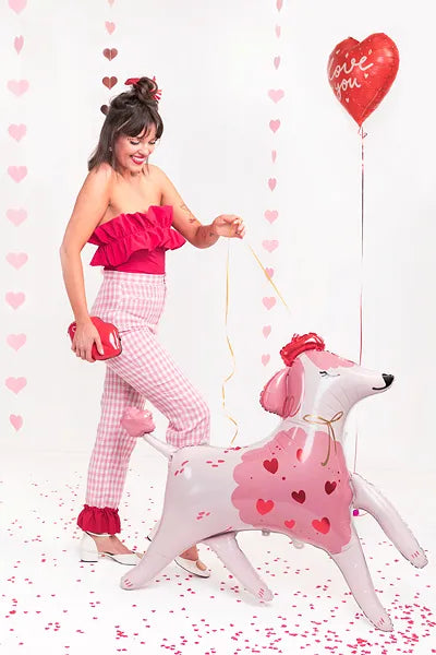 Poodle Foil Balloon