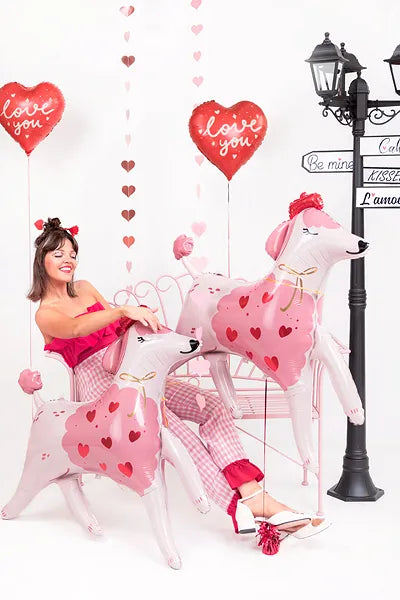 Poodle Foil Balloon