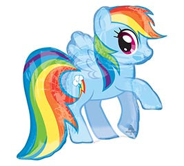 Rainbow Dash My Little Pony Foil Balloon